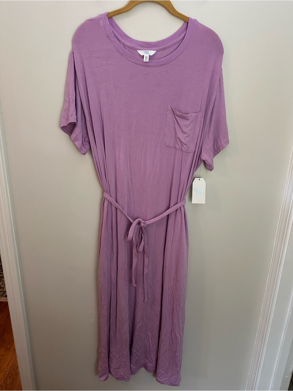 Time and Tru Maxi Dress Lavender XXL NWT